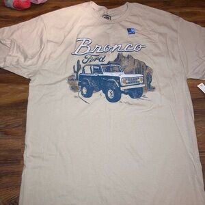 Ford Bronco Beige Graphic Tee